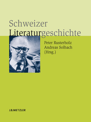 cover image of Schweizer Literaturgeschichte